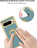 Google Pixel 8 Pro Case Phone Case Kickstand Support Magnetic Car Mount Shockproof Protective Case