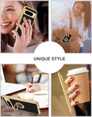 Google Pixel 8 Pro Case Slim Fit Soft Ring Holder Kickstand Magnetic Car Mount