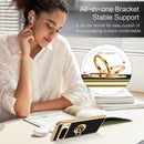 Google Pixel 8 Pro Case Slim Fit Soft Ring Holder Kickstand Magnetic Car Mount