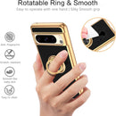 Google Pixel 8 Pro Case Slim Fit Soft Ring Holder Kickstand Magnetic Car Mount