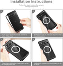 Google Pixel 8 Pro Drop Resistant Heavy Duty Protection Case Black