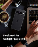 Google Pixel 8 Pro Matte Black Slim Fit Case
