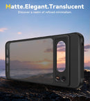 Google Pixel 8 Pro Military Grade Drop Protection Silicone Phone Case Black