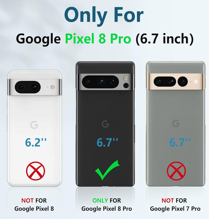 Google Pixel - 8 - Pro Phone Case Military Grade Drop Proof Protective Duty Protection Tough Case - Gorilla Cases