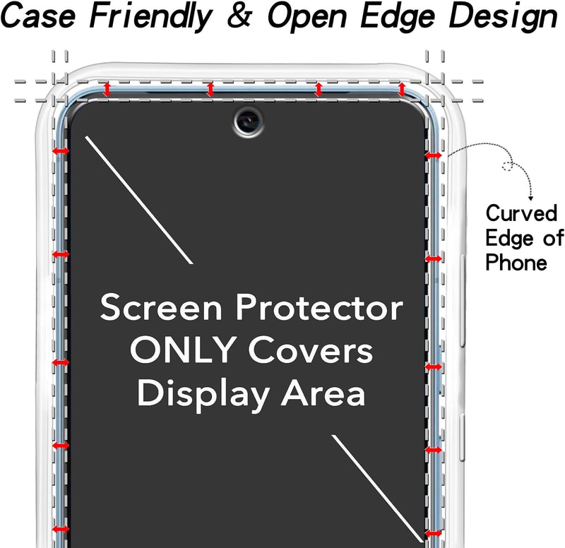 Google Pixel 8 Pro Screen Protector Tempered Glass - Gorilla Cases