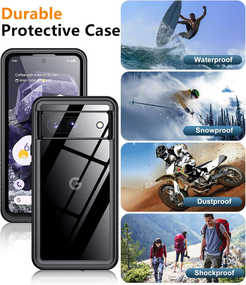 Google Pixel 8 Shockproof Waterproof Case - Gorilla Cases