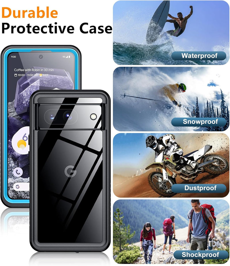 Google Pixel 8 Shockproof Waterproof Case - Gorilla Cases