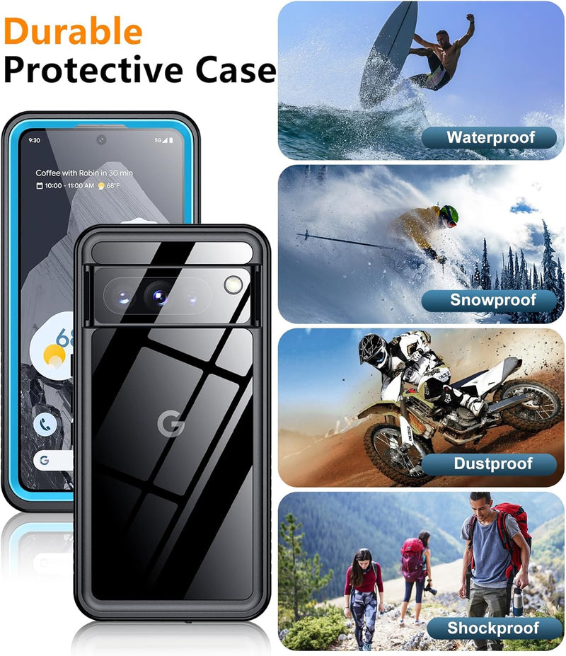 Google Pixel 8 Shockproof Waterproof Case - Gorilla Cases