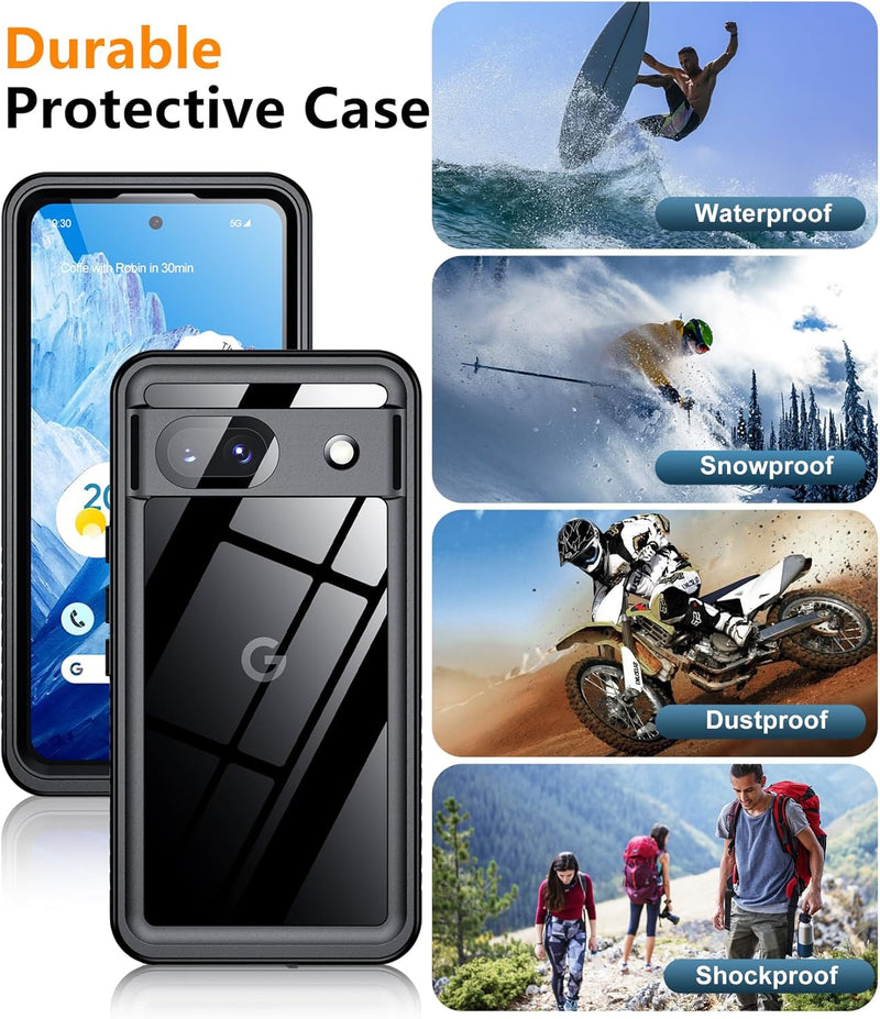 Google Pixel 8 Shockproof Waterproof Case - Gorilla Cases