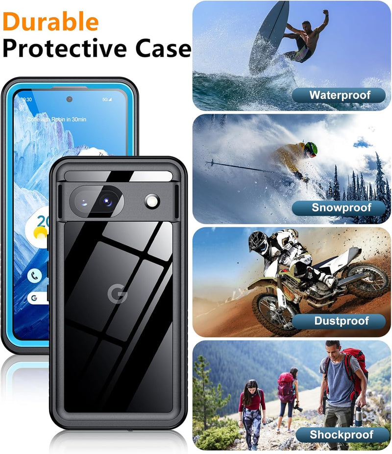 Google Pixel 8 Shockproof Waterproof Case - Gorilla Cases