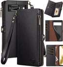 Google Pixel 8 Wallet case Holder Shockproof Cover Zipper Credit Card