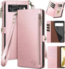 Google Pixel 8 Wallet case Holder Shockproof Cover Zipper Credit Card