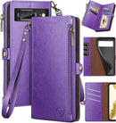 Google Pixel 8 Wallet case Holder Shockproof Cover Zipper Credit Card