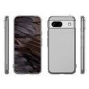 Google Pixel 8a Clear Case Slim Shockproof TPU Cover