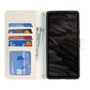 Google Pixel 8a Genuine Leather Wallet Case RFID Stand