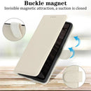 Google Pixel 8a Genuine Leather Wallet Case RFID Stand