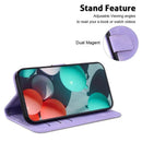 Google Pixel 8a Wallet Case Leather Folio Card Stand