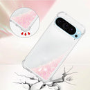 Google Pixel 9 Case Effect Silicone Stylish Case Screen Protection Cover Pink