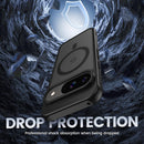 Google Pixel 9 / Pixel 9 Pro Case Privacy Screen Protector Protective Phone Case 6.3 inch, Clear