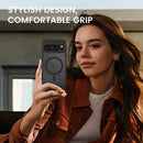 Google Pixel 9 / Pixel 9 Pro Case Privacy Screen Protector Protective Phone Case 6.3 inch, Clear