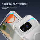 Google Pixel 9 / Pixel 9 Pro Case Privacy Screen Protector Protective Phone Case 6.3 inch, Clear