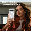 Google Pixel 9 / Pixel 9 Pro Case Privacy Screen Protector Protective Phone Case 6.3 inch, Clear