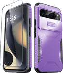 Google Pixel 9 Pro Camera Slide Case with Screen Protector