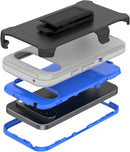 Google Pixel 9 Pro Belt Clip Holster Heavy Duty Kickstand Phone Case