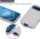 Google Pixel 9 Pro Belt Clip Holster Heavy Duty Kickstand Phone Case