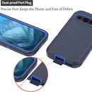 Google Pixel 9 Pro Belt Clip Holster Heavy Duty Kickstand Phone Case