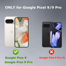 Google Pixel 9 Pro Case Heavy Duty Military Drop Protection Shockproof Phone Case Wine