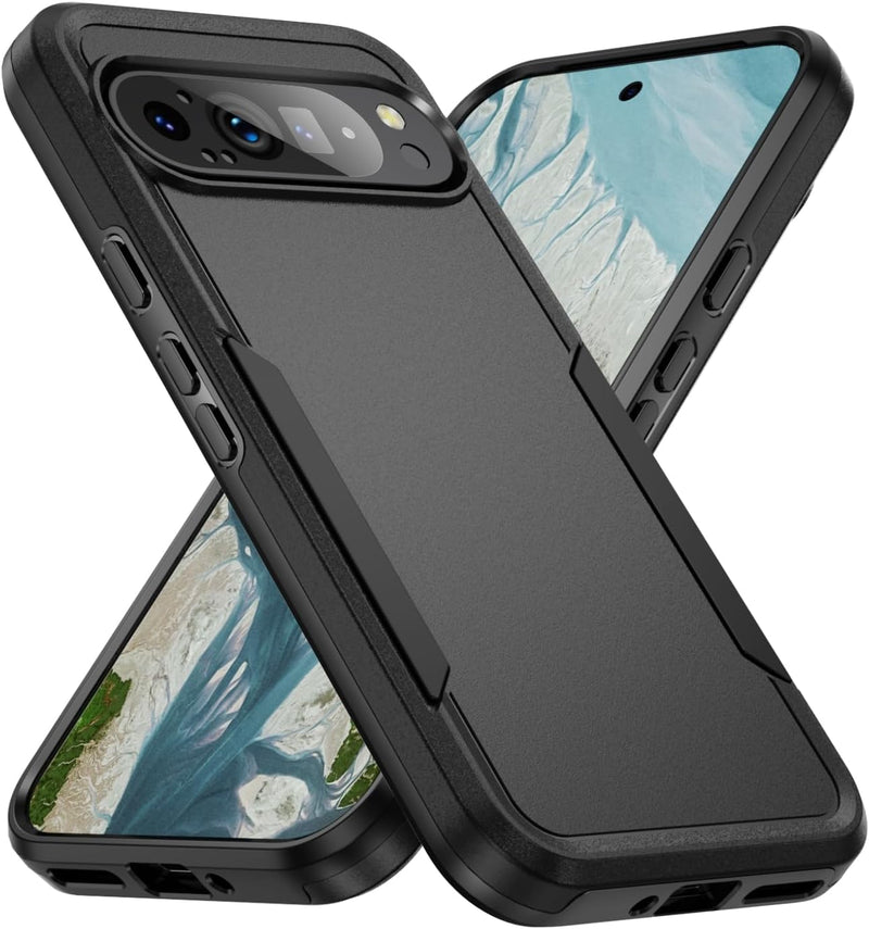 Google Pixel 9 Pro Case Heavy Duty Protection Shockproof Protective Case Black - Gorilla Cases