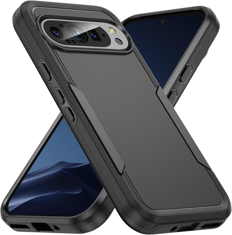 Google Pixel 9 Pro Case Heavy Duty Protection Shockproof Protective Case Black - Gorilla Cases