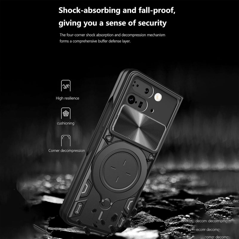 Google Pixel 9 Pro Fold Armor Ring Case