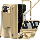 Google Pixel 9 Pro Fold Case Black Stylus & Pen Holder Google Pixel 9 Pro Kickstand Protective Case