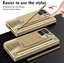 Google Pixel 9 Pro Fold Case Black Stylus & Pen Holder Google Pixel 9 Pro Kickstand Protective Case