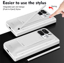 Google Pixel 9 Pro Fold Case Black Stylus & Pen Holder Google Pixel 9 Pro Kickstand Protective Case