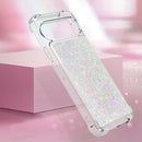 Google Pixel 9 Pro Glitter Liquid Silicone Stylish Case Screen Camera Protection Cove