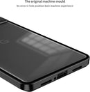 Google Pixel 9 Pro Luxury Premium Aluminum Alloy Shockproof Bumper Frame Plastic Back Cover Black