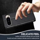 Google Pixel 9 Pro PU Leather Wallet Flip Case Shockproof Protective Phone Cover Black