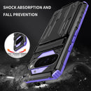 Google Pixel 9 Pro Wallet Case Credit Card Holder Stand Protective Phone Case - Black