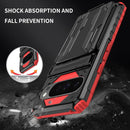 Google Pixel 9 Pro Wallet Case Credit Card Holder Stand Protective Phone Case - Black