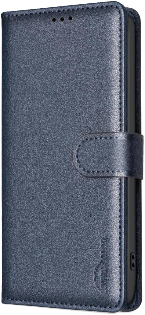 Google Pixel 9 Pro Wallet Case Magnetic Shockproof Flip Cover, Blue - Gorilla Cases