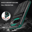 Google Pixel 9 Pro Wallet Holder Stand Kickstand Protective Phone Case - Purple - Gorilla Cases