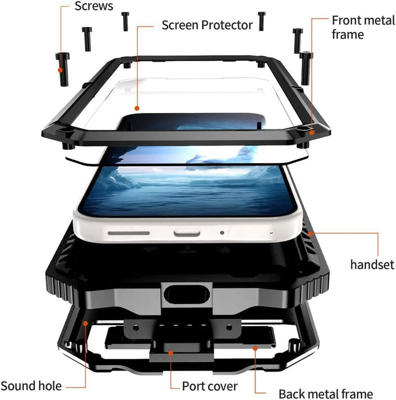 Google Pixel 9 Pro XL Aluminum Metal Heavy Duty Case - Gorilla Cases