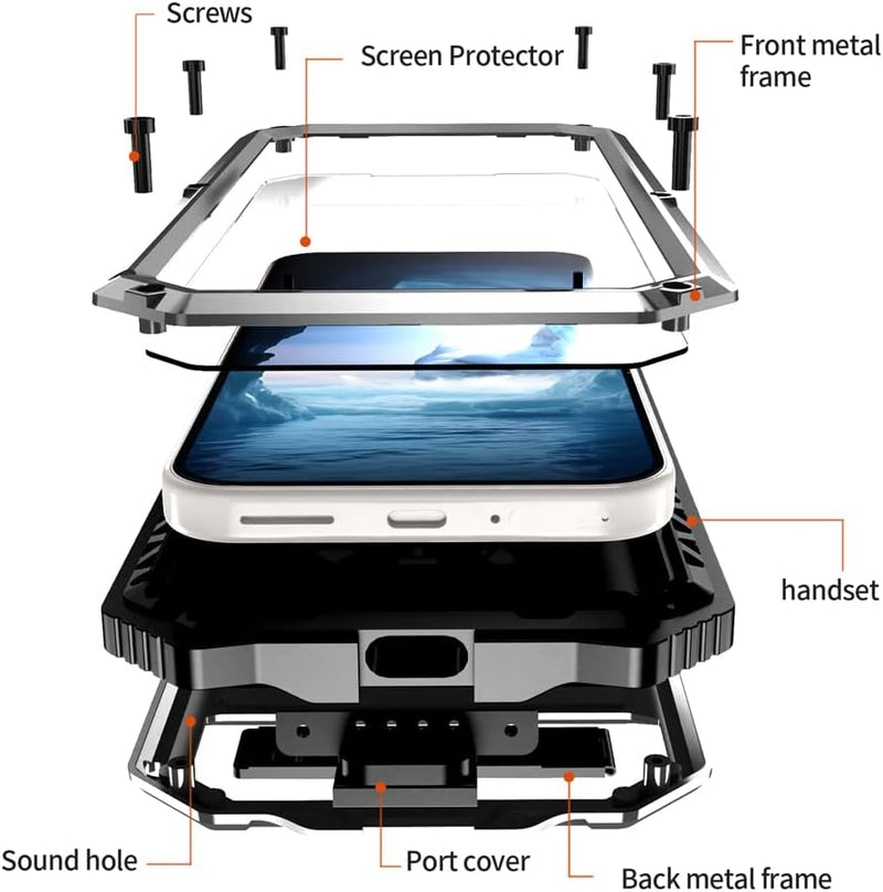 Google Pixel 9 Pro XL Aluminum Metal Heavy Duty Case - Gorilla Cases