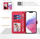 Google Pixel 9 Pro XL Card Holder Stand Shockproof TPU Interior Case Protective Flip Cover Black YBW