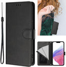 Google Pixel 9 Pro XL Card Holder Stand Shockproof TPU Interior Case Protective Flip Cover Black YBW