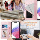 Google Pixel 9 Pro XL Card Holder Stand Shockproof TPU Interior Case Protective Flip Cover Black YBW