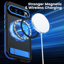 Google Pixel 9 Pro XL Case Compatible Magsafe Built in Metal Kickstand